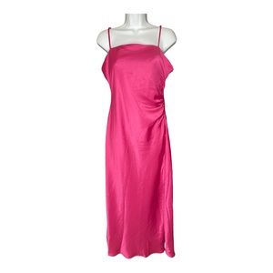 House of Harlow 1960 Revolve Pink Strapless Slip Dress Size Large